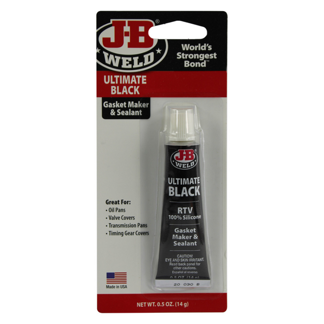 Ultimate Black RTV Silicone Gasket Maker & Sealant 14g - J-B Weld | Universal Auto Spares