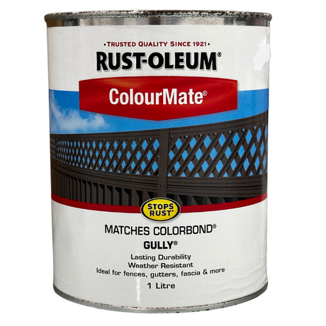 Gully Outdoor Paint Colourmate Colorbond 1L - Rust-Oleum | Universal Auto Spares