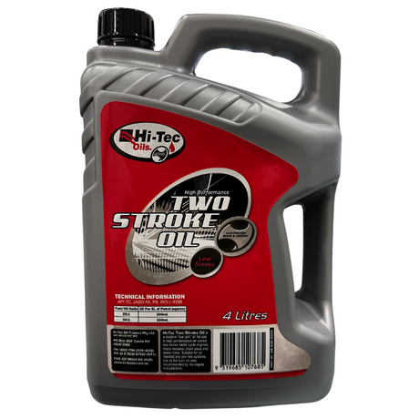 High Performance Two Stroke Oil 4L - Hi-Tec | Universal Auto Spares