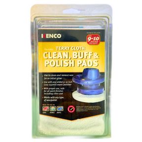 Reusable Terry Cloth Clean, Buff & Polish Pads - KENCO