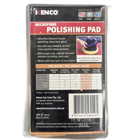 Microfibre Polishing Reusable Pad - KENCO | Universal Auto Spares