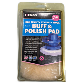 High Density Synthetic Wool Reusable Buff & Polish Pad - KENCO