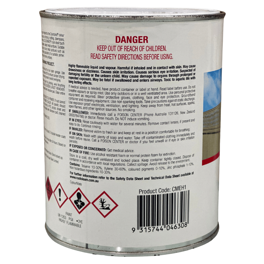 Evening Haze Outdoor Paint Colourmate Colorbond 1L - Rust-Oleum