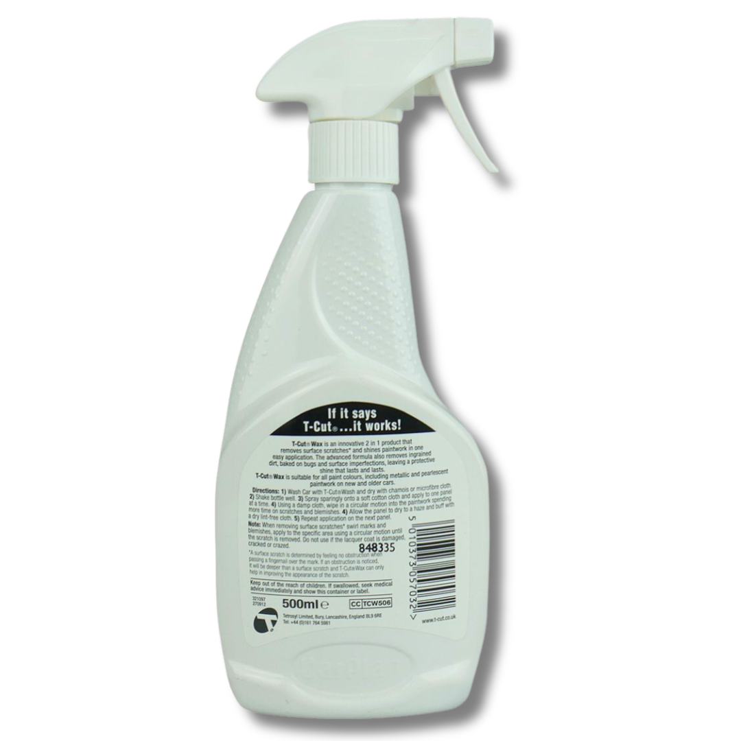 T-Cut 2 In 1 Wax 500mL - CarPlan