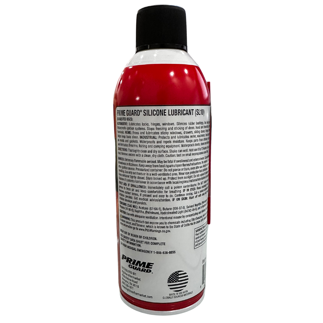 Silicone Lubricant Stop Squeaks & Sticking 283g - Prime Guard