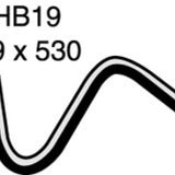 Hose - Universal Z Bend 19MM Z HOSE WATER ZHB19 - MACKAY