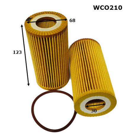 Oil Filter R2804P Audi WCO210 - Cooper