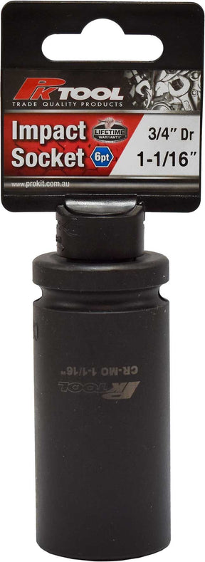1-1/16" Impact Socket 3/4" Dr - PKTool