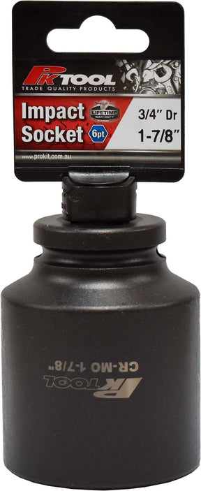 1-7/8" Impact Socket 3/4" Dr - PKTool
