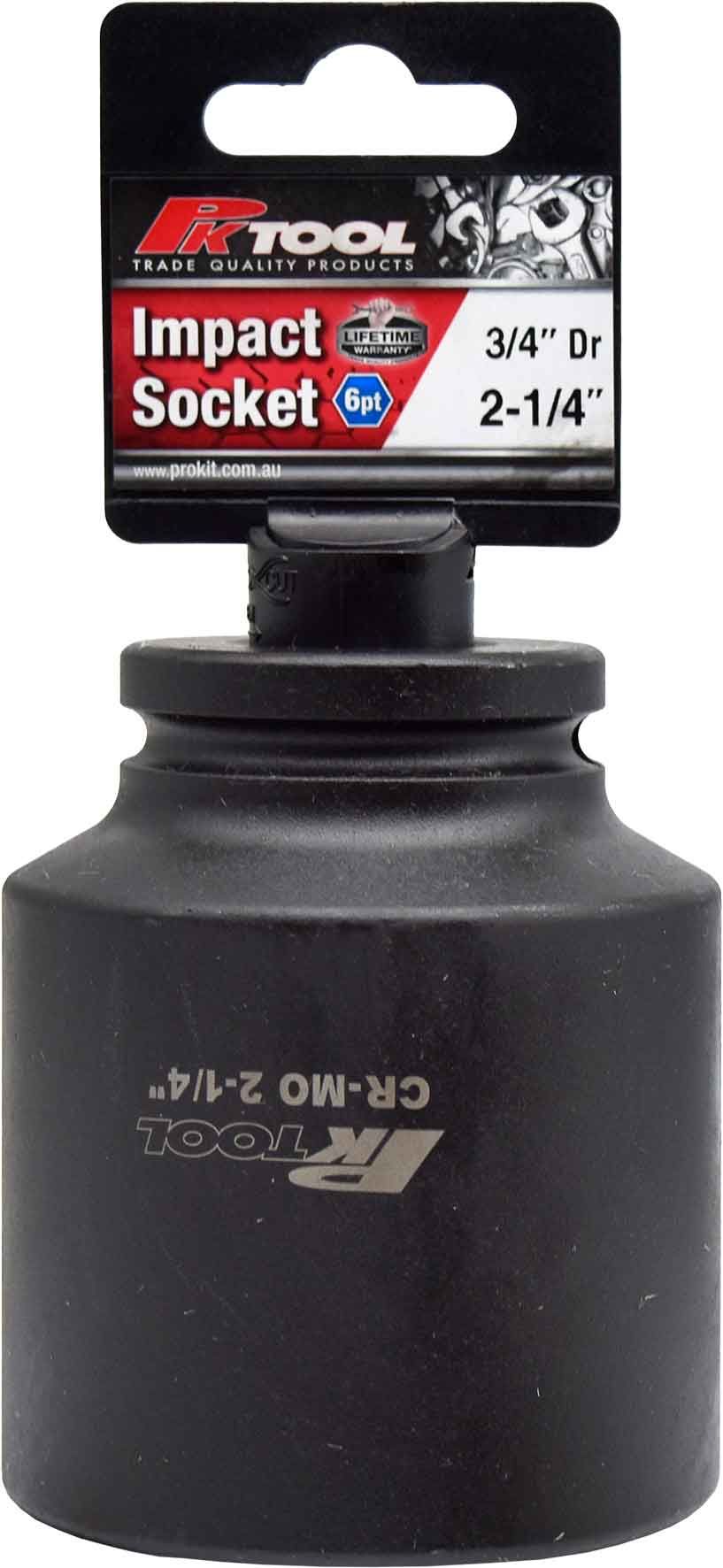 2-1/4" Impact Socket 3/4" Dr - PKTool