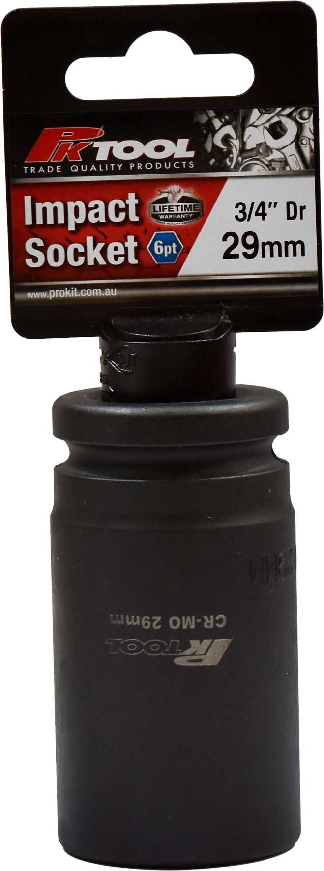 29mm Impact Socket 3/4" Dr - PKTool