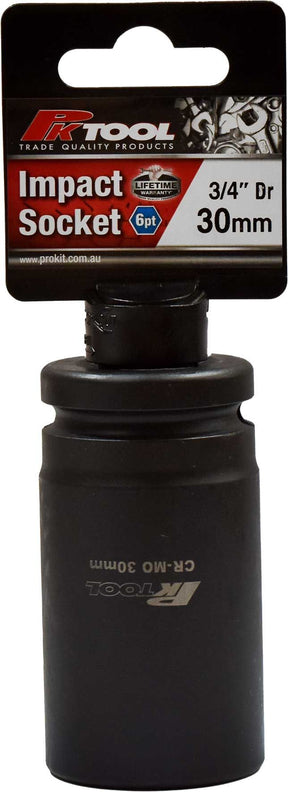 30mm Impact Socket 3/4" Dr - PKTool
