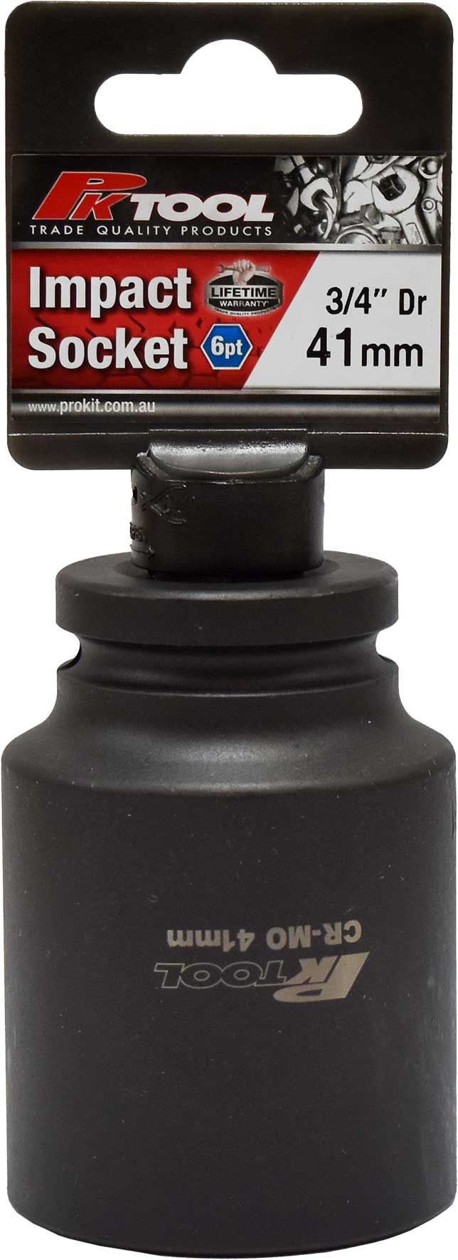 41mm Impact Socket 3/4" Dr - PKTool