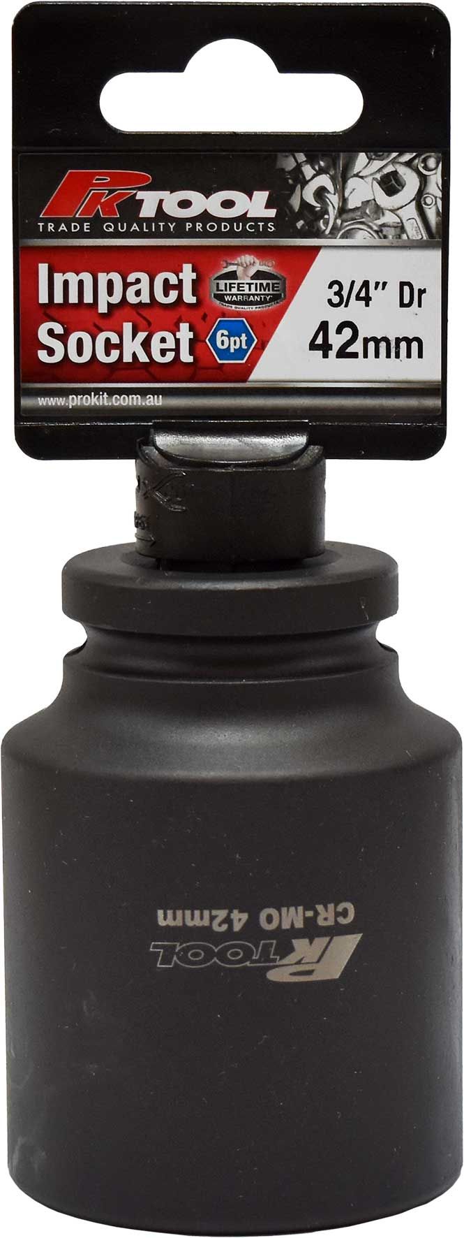 42mm Impact Socket 3/4" Dr - PKTool