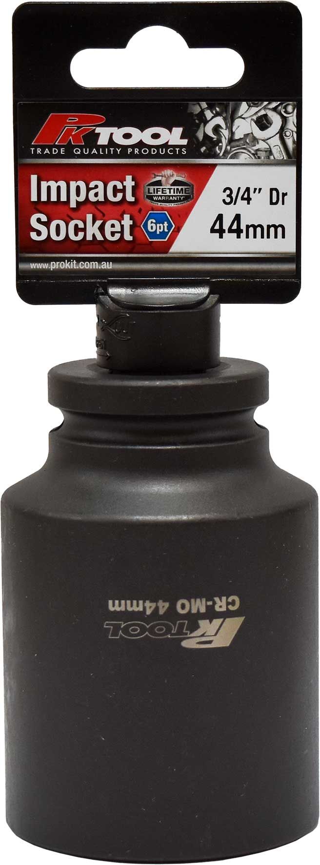 44mm Impact Socket 3/4" Dr - PKTool