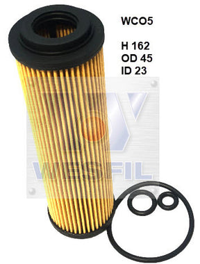 Oil Filter R2681P Fits Mercedes WCO5 - Wesfil