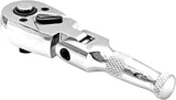 3/8" Dr Flex-head Stubby Ratchet 10mm - PKTool