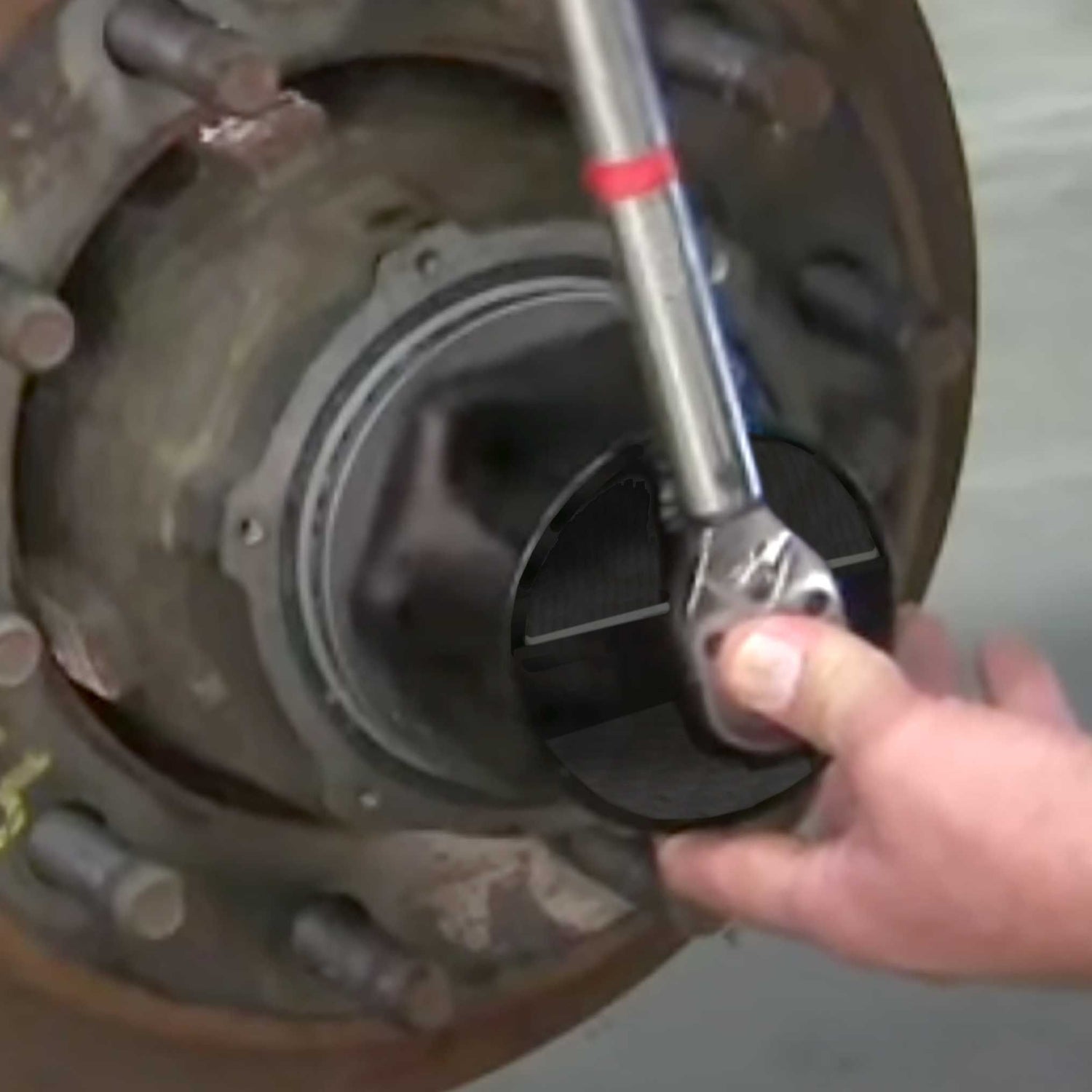 3-7/8" 8 Point Axle Retainer Nut Socket & Spanner - PKTool