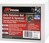 3-1/2" 6 Point Axle Retainer Nut Socket & Spanner - PKTool