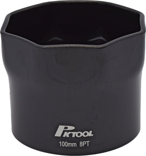 100mm 8 Point Axle Retainer Nut Socket & Spanner - PKTool