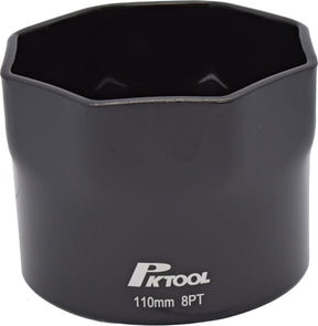 110mm 8 Point Axle Retainer Nut Socket & Spanner - PKTool