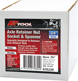 2-3/4" 8 Point Axle Retainer Nut Socket & Spanner - PKTool