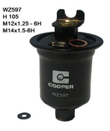 EFI Fuel Filter Z597 Lexus WZ597 - Cooper