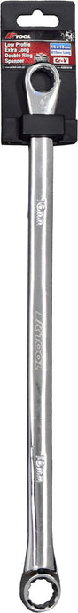16 & 18mm Low Profile Extra Long Double Ring Spanners - PKTool