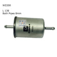 EFI Fuel Filter Z200 Fits Ford WZ200 - Wesfil