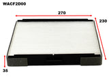 Cabin Filter Fits Hyundai WACF2D00 - Wesfil | Universal Auto Spares