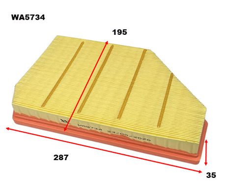 Air Filter BMW WA5734 - Wesfil