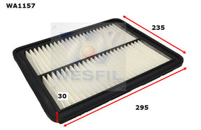 Air Filter A1519 Fits Kia WA1157 - Wesfil