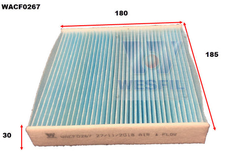 Cabin Filter RCA371P Fits Suzuki WACF0267 - Wesfil | Universal Auto Spares