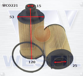 Oil Filter R2856P Ldv WCO221 - Cooper