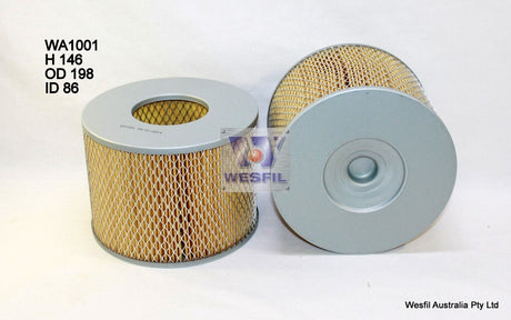 Air Filter A1397 Fits Toyota WA1001 - Wesfil | Universal Auto Spares