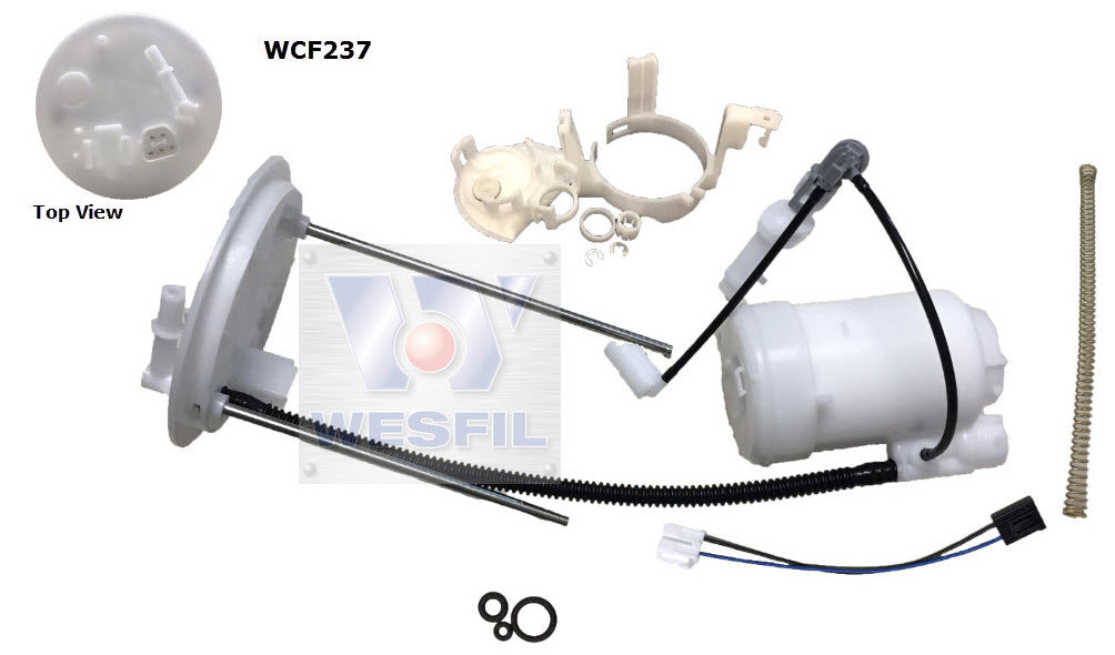 In Tank Fuel Filter Z923 Mitsubishi WCF237 - Cooper