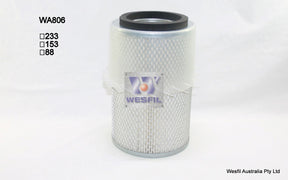 Air Filter HDA5615 Fits Ford/Mazda WA806 - Wesfil