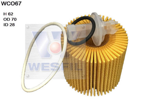Oil Filter R2648P Toyota WCO67 - Cooper