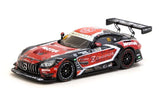 2021 Mercedes-AMG GT3 Macau GT Cup Race 2 Winner Craft-Bamboo Racing Darryl O'Young Diecast Model Car 1:64 Scale (Approx. 7cm) Collectible | Universal Auto Spares