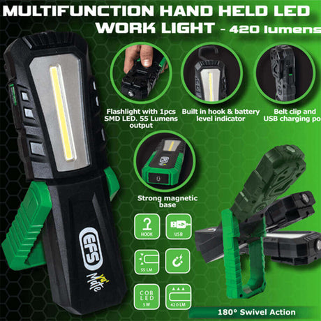 Ya’Mate Handheld Worklight EFS-YA-HHWL420 - EFS