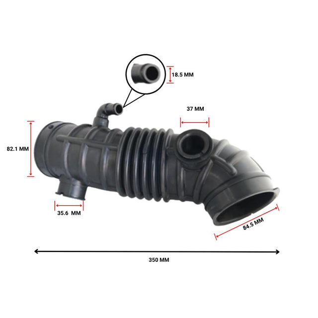Air Intake Hose (Large Type, Petrol) Kia Carnival VQ 2006 - 2014 AC - KICV - 004 - Sterling Parts - Air Intake Hoses & Piping - Sterling Parts