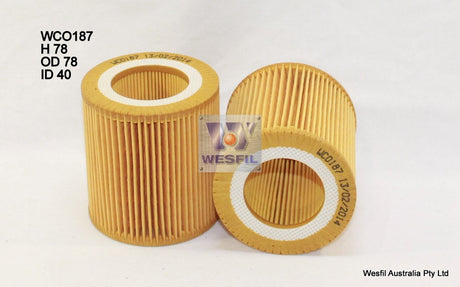 Oil Filter BMW WCO187 - Cooper