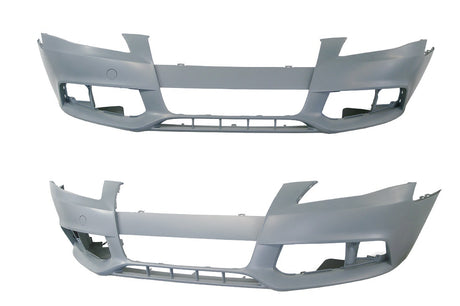 Front Bumper Bar Cover Audi A4 B8 2008 - 2012 ADA4-BAR-31F - Sterling Parts