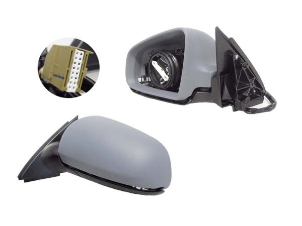 Electric Door Mirror (LHS, Heated, 7 Pin) Audi A4 B6 2001 - 2005 ADA4 - DOM - 06L - Sterling Parts - Exterior Mirrors - Sterling Parts