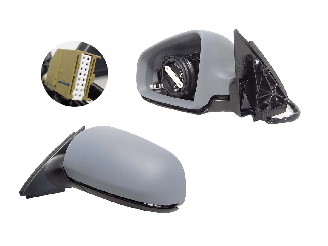 Electric Door Mirror (LHS, Heated, 7 Pin) Audi A4 B7 2005 - 2007 ADA4 - DOM - 08L - Sterling Parts - Exterior Mirrors - Sterling Parts