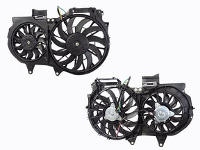 Radiator & A/C Condenser Fan (Dual, 1.8L/2.0L) Audi A4 B6/B7 2001 - 2007 ADA4 - FNR - 05F - Sterling Parts - Electric Cooling Fans - Sterling Parts