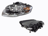 Headlight (Halogen H7/H7, LHS) Audi A4 B7 2005 - 2007 ADA4 - HEL - 17L - Sterling Parts - Headlight Assemblies - Sterling Parts