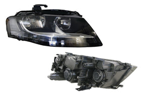 Headlight (Halogen Type, RHS) Audi A4 B8 2008 - 2012 ADA4 - HEL - 19R - Sterling Parts - Headlight Assemblies - Sterling Parts