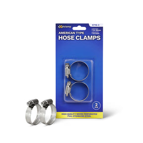 American Type Hose Clamps 19MM-38MM (2PCS) ST16-2 - Exelclamp