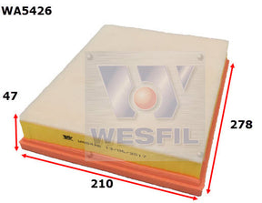 Air Filter Fits Haval WA5426 - Wesfil
